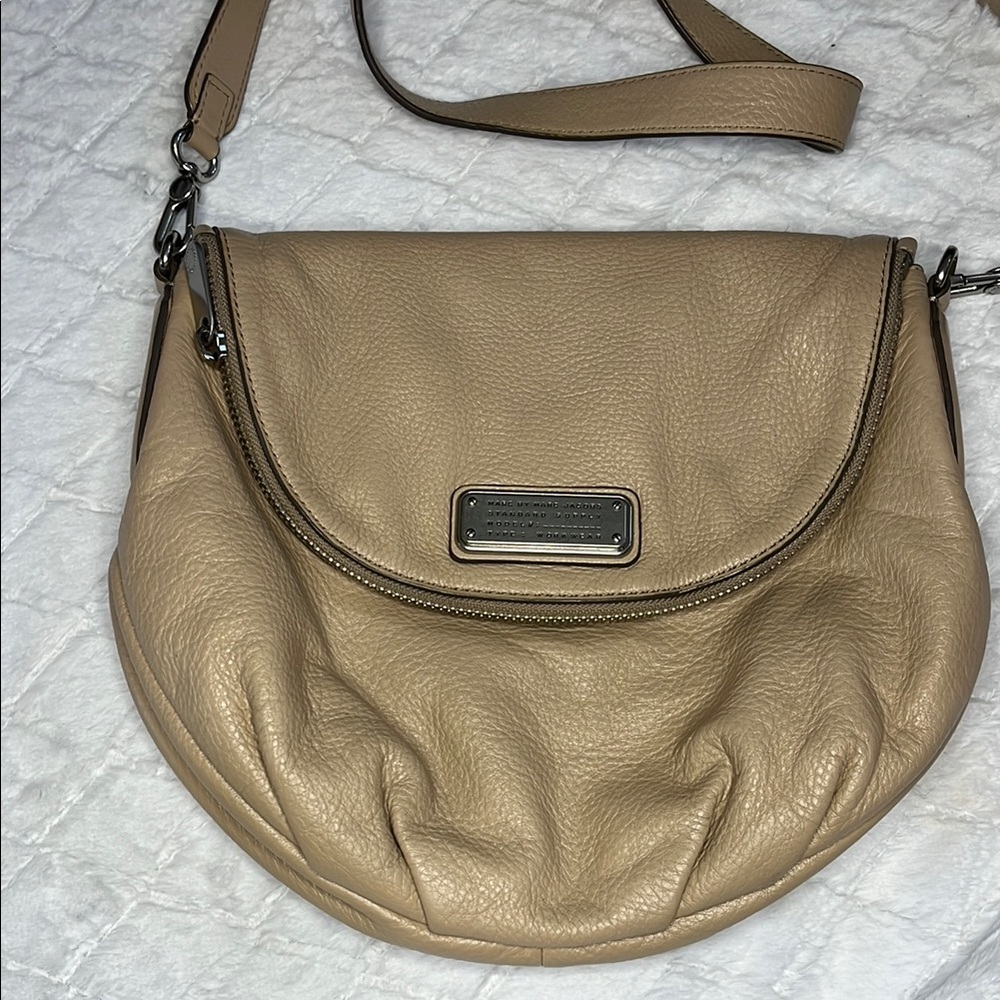 Marc by Marc Jacobs Tan Leather Shoulder Bag